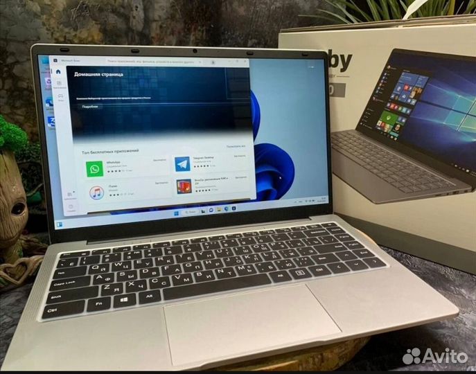 Новый ноутбук Frbby V10 8/256GB Windows 11 2024