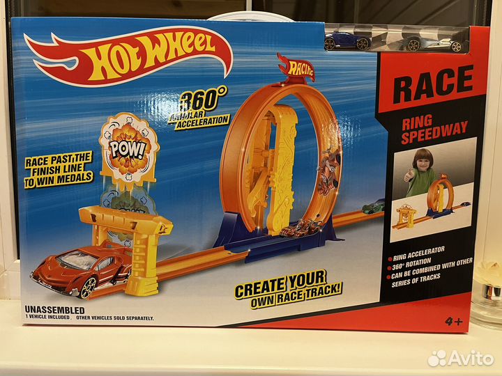 Гоночный трек hot wheels