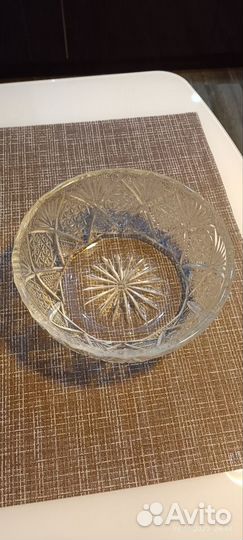Салатники хрустальные СССР
