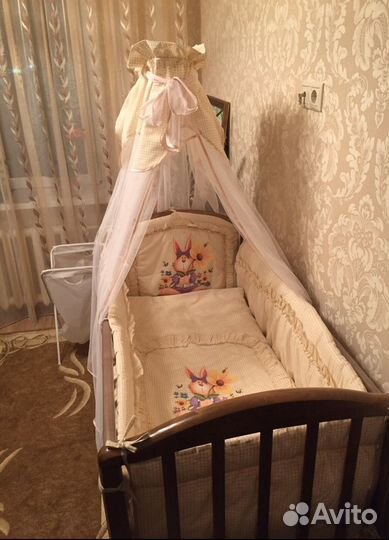 Детская кровать с ортопедическим матрасом