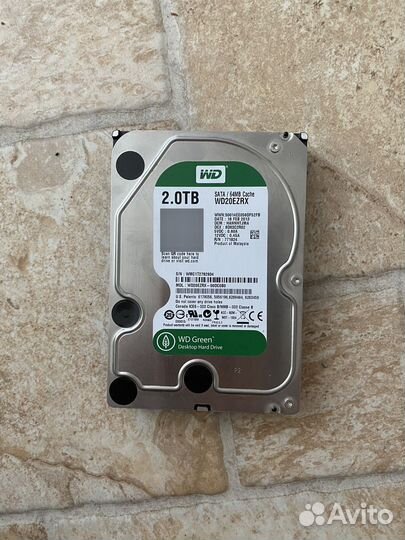 Жесткий диск 2тб