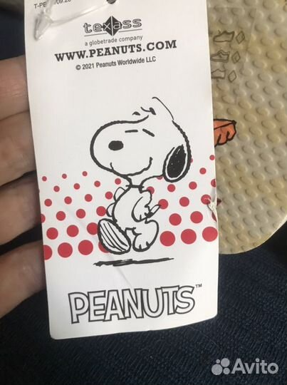 Вьетнамки,сланцы,шлёпанцыPeanuts новые женские