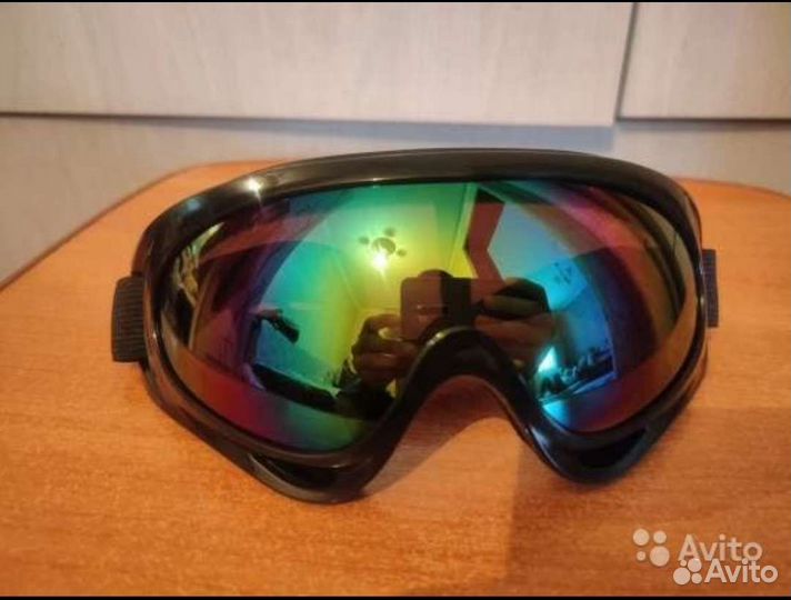 Очки горнолыжные/мото