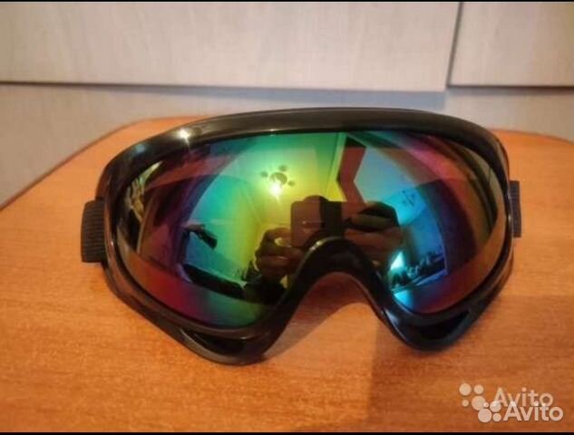 Очки горнолыжные/мото