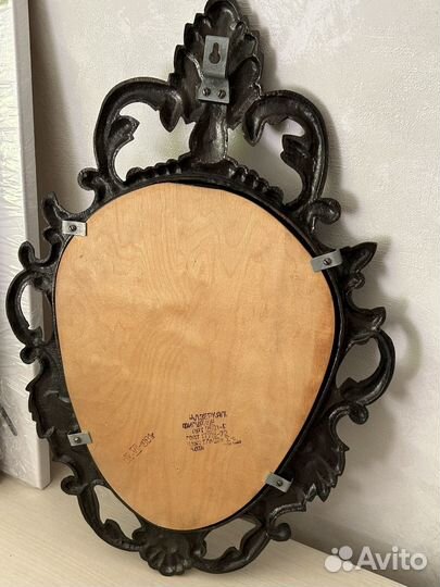Винтажное фигурное зеркало СССР