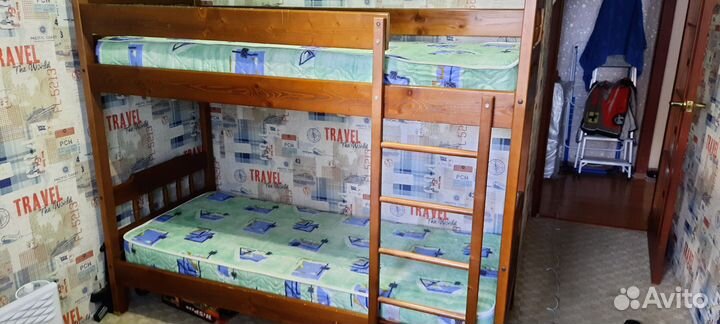 Детская двухярусная кровать