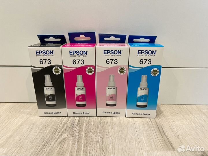 Чернила epson 673