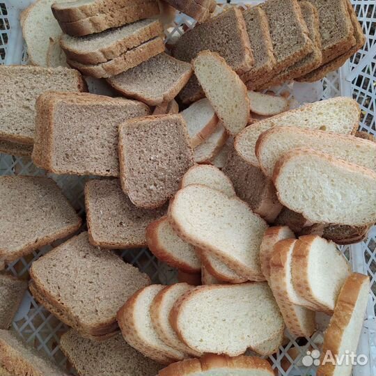 Сухари на корм