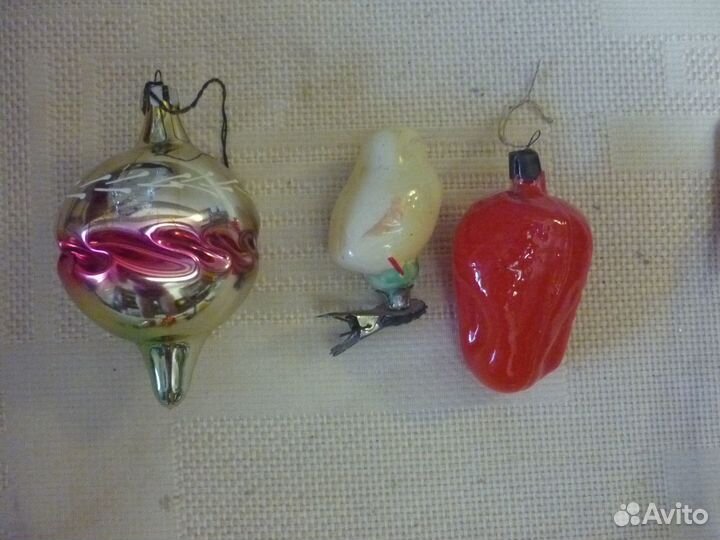 Елочные игрушки СССР, наконечники елки