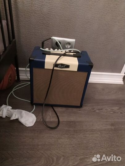 Электрогитара aria pro 2 + комбо усилитель cort