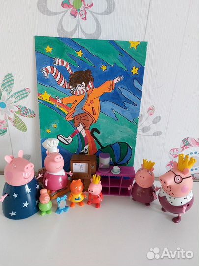 Игровой набор Свинка пеппа «Королевская семья» в х