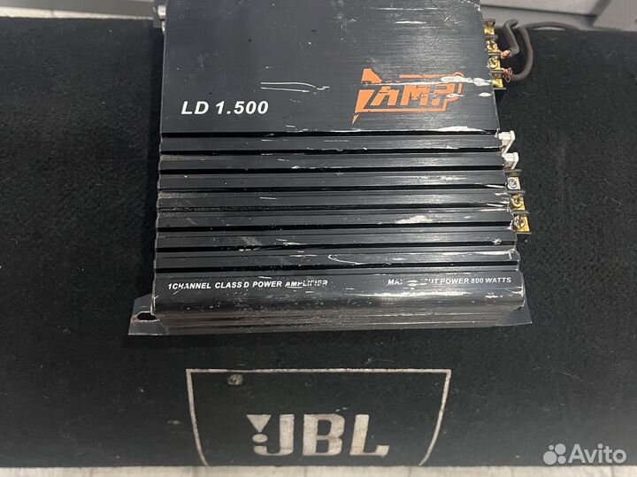 Сабвуфер JBL 12+ моноблок Amp