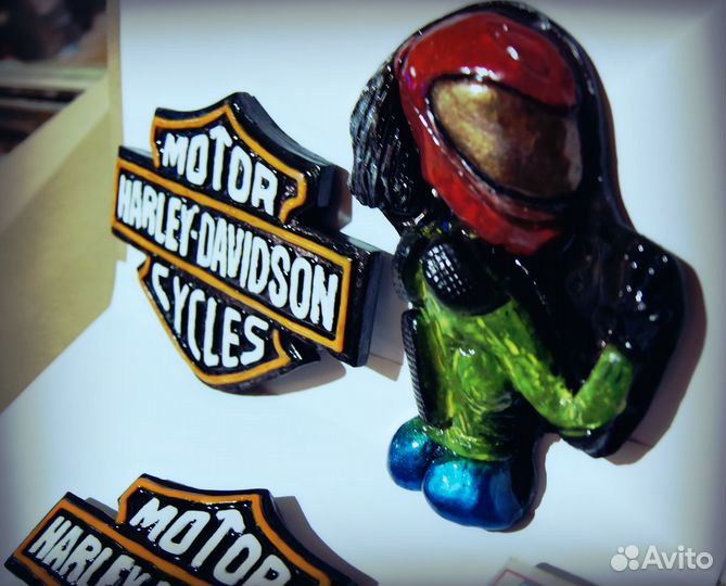 Магниты сувенирные Мототематика