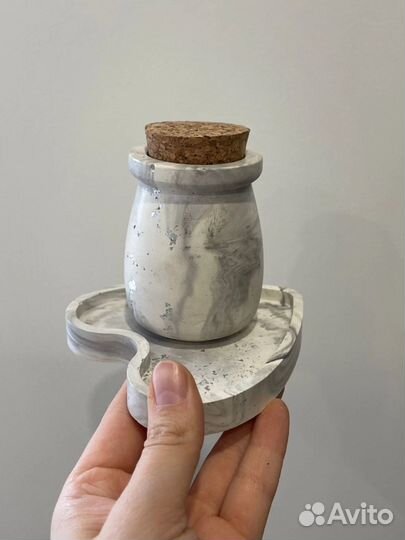 Шкатулка, ваза, свечи ароматизированные