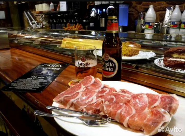 Хамон без кости 1 кг Nico Serrano Bodega 12 мес