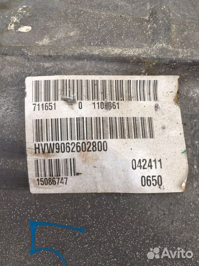 Кпп volkswagen crafter 2.5