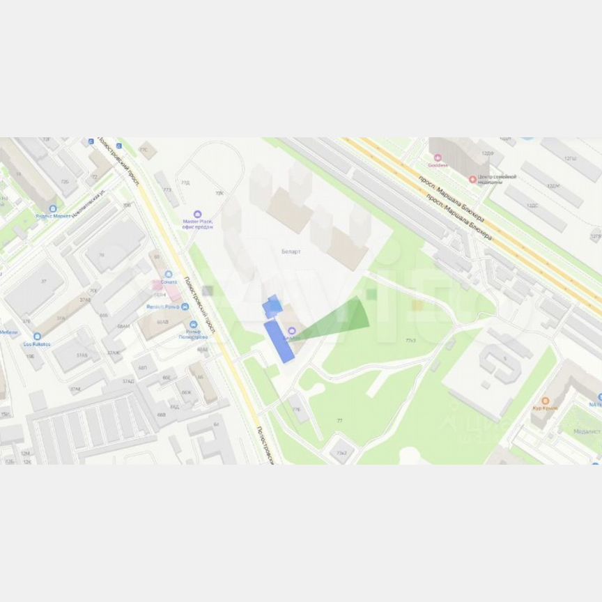 Квартира-студия, 30,4 м², 9/16 эт.