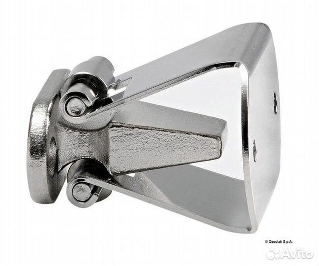 Ограничитель двери, 34x20х30 мм, нержавеющая сталь