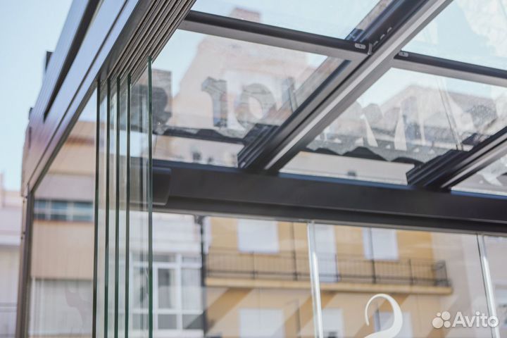 Безрамное остекление