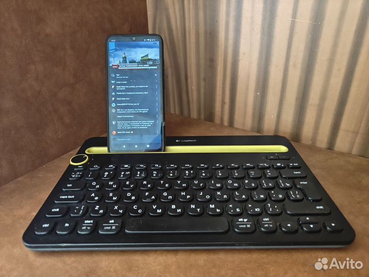 Оригинальная блютуз клавиатура Logitech K430