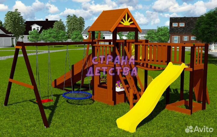 Площадка для игр на даче