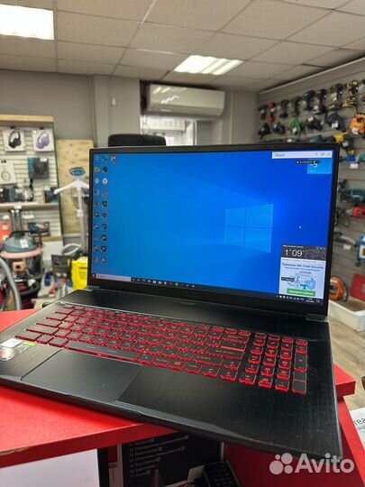 Игровой ноутбук MSI GF75 Thin, Core i5-10500Н RTX