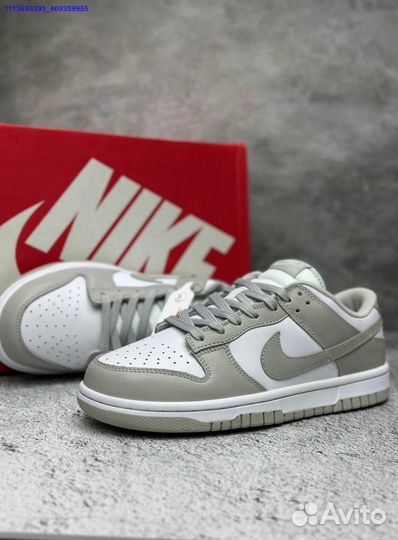 Кроссовки Nike Dunk Low White Grey 36-45