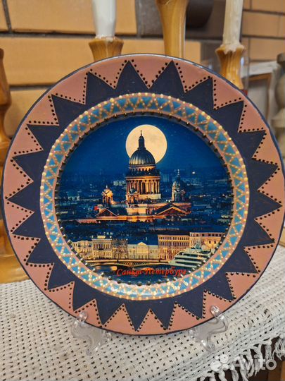 Тарелки сувенирные Санкт-Петербург
