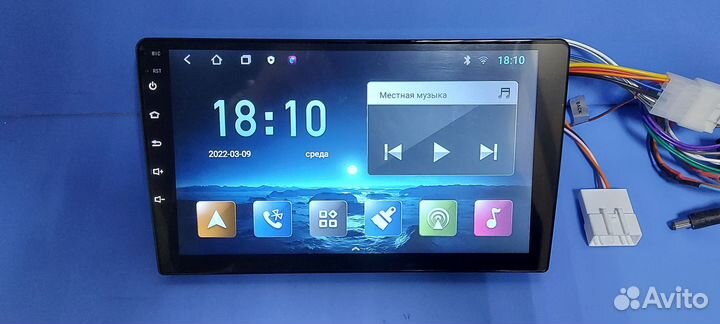 Магнитола 2 din на андроиде 9 дюймов