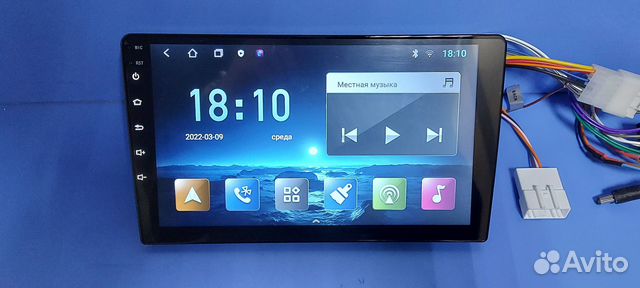 Магнитола 2 din на андроиде 9 дюймов