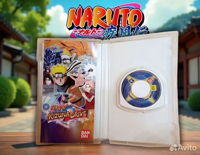 Nаrutо: Кizunа Drivе игра для PSP картридж - диск