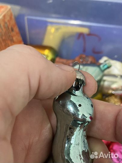 Елочные игрушки суслик хорек