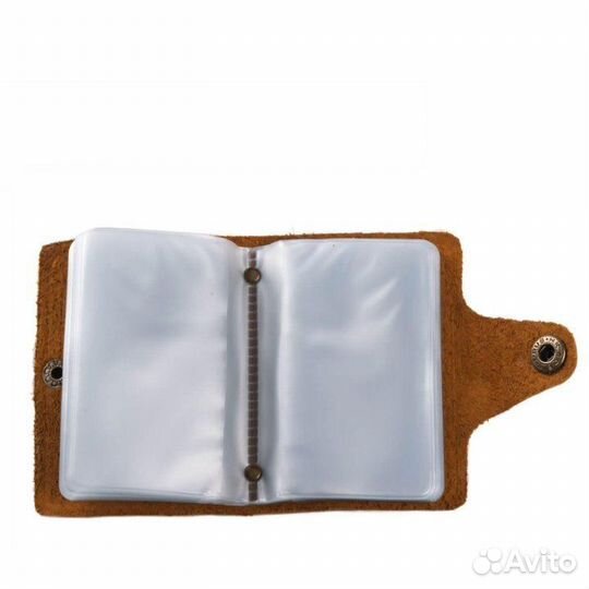 Визитница натуральная кожа