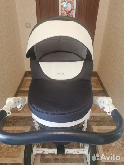 Коляска Adamex Monte carbon (2 в 1)