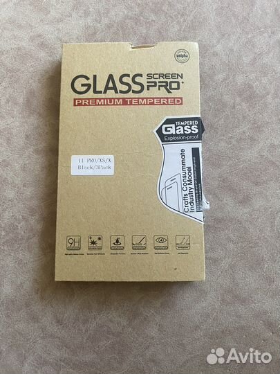 Защитные стекла на айфон 11 pro/xs/x