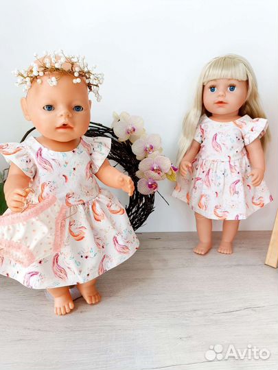 Одежда на кукол беби бон 43 см