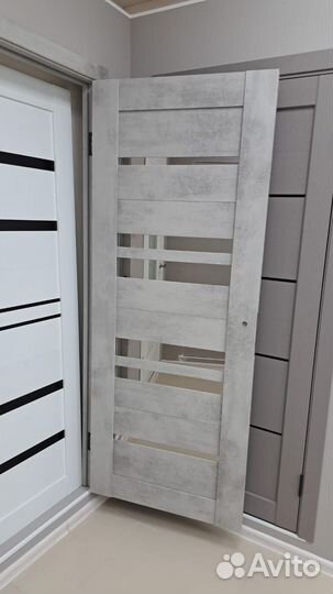 Дверь межкомнатная Ривьера 10 бетон