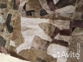 Покрывало из натурального меха (овчина). 2 шт