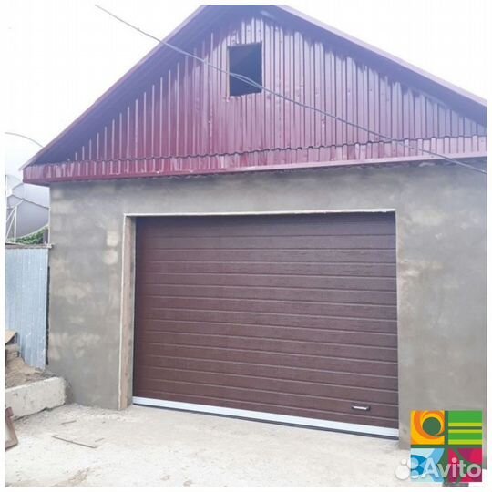 Секционные ворота alutech