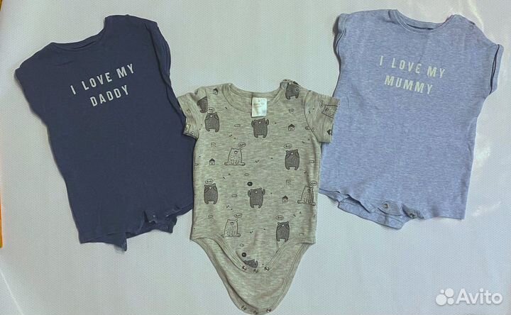 Детские вещи на мальчика 62 68 74 86 Next H&M