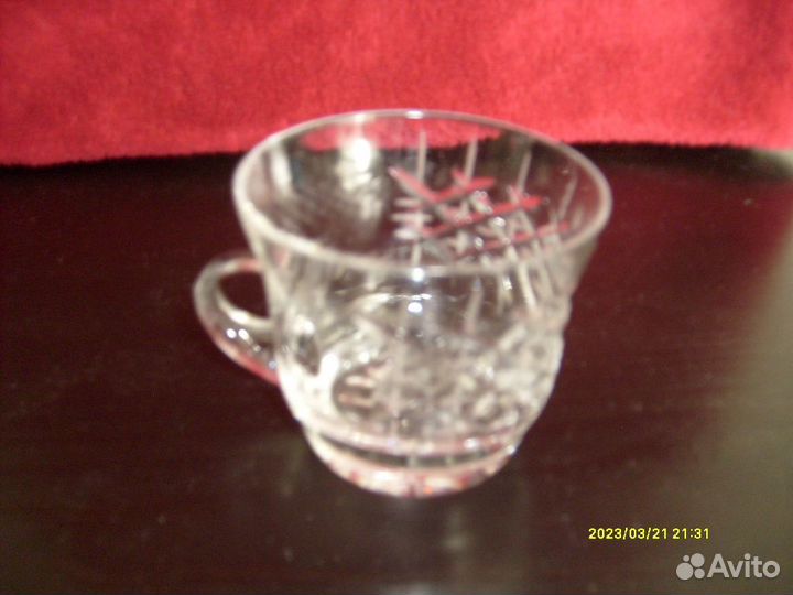 Хрустальные кружки