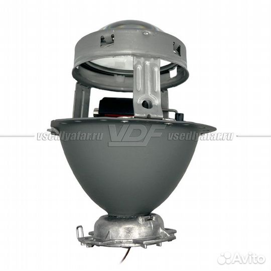 Биксеноновая линза Hella 2R Classic (Крест)