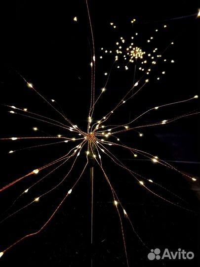 Садовый светильник фонарь одуванчик