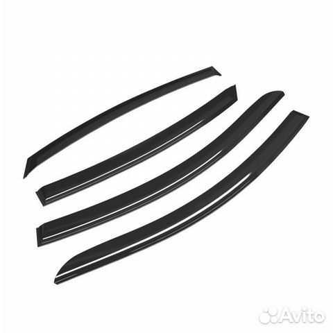 Дефлекторы окон (Ветровики) 4 шт Kia Rio IV