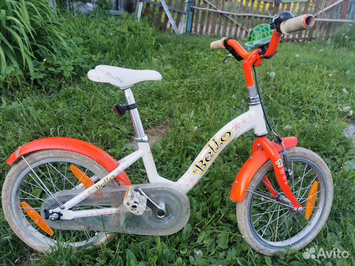 Детский велосипед 16радиус