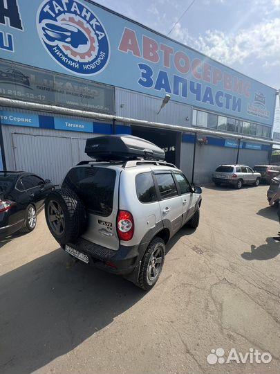 Багажник бокс на крышу niva travel