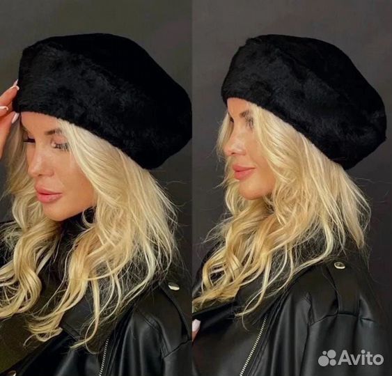 Берет женский зимний новый