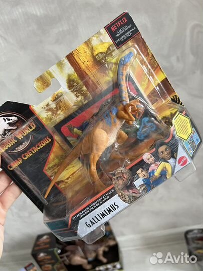 Новые динозавры jurassic world mattel