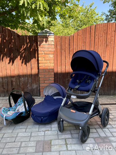 Коляска stokke trailz 3 в 1