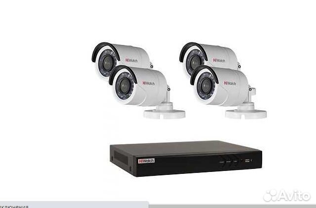 Комплект системы видеонаблюдения фирмы Hikvision